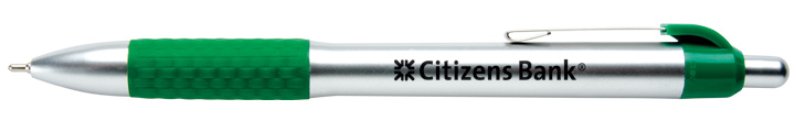 586 MaxGlide Click Chrome - Dark Green Grip