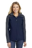 Port Authority &#174;  Ladies Hooded Core Soft Shell Jacket. L335